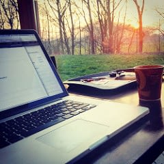 a laptop